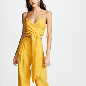 Mara Hoffman Davinia Top in Yellow